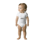 BYAG. Baby Short Sleeve Bodysuit – White - BYAG.DEPrint MaterialBYAG.DEBYAG.DE#original_value#12M