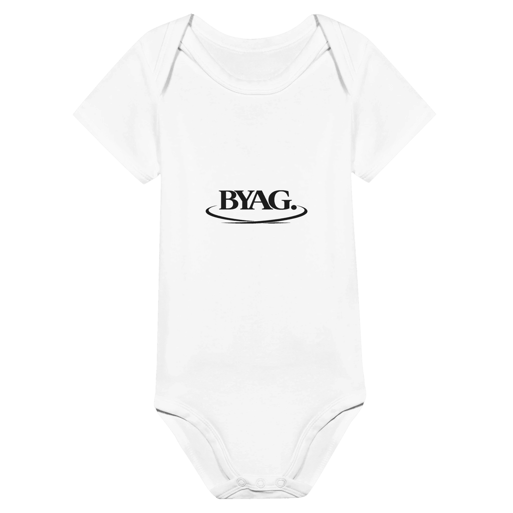 BYAG. Baby Short Sleeve Bodysuit – White - BYAG.DEPrint MaterialBYAG.DEBYAG.DE#original_value#12M