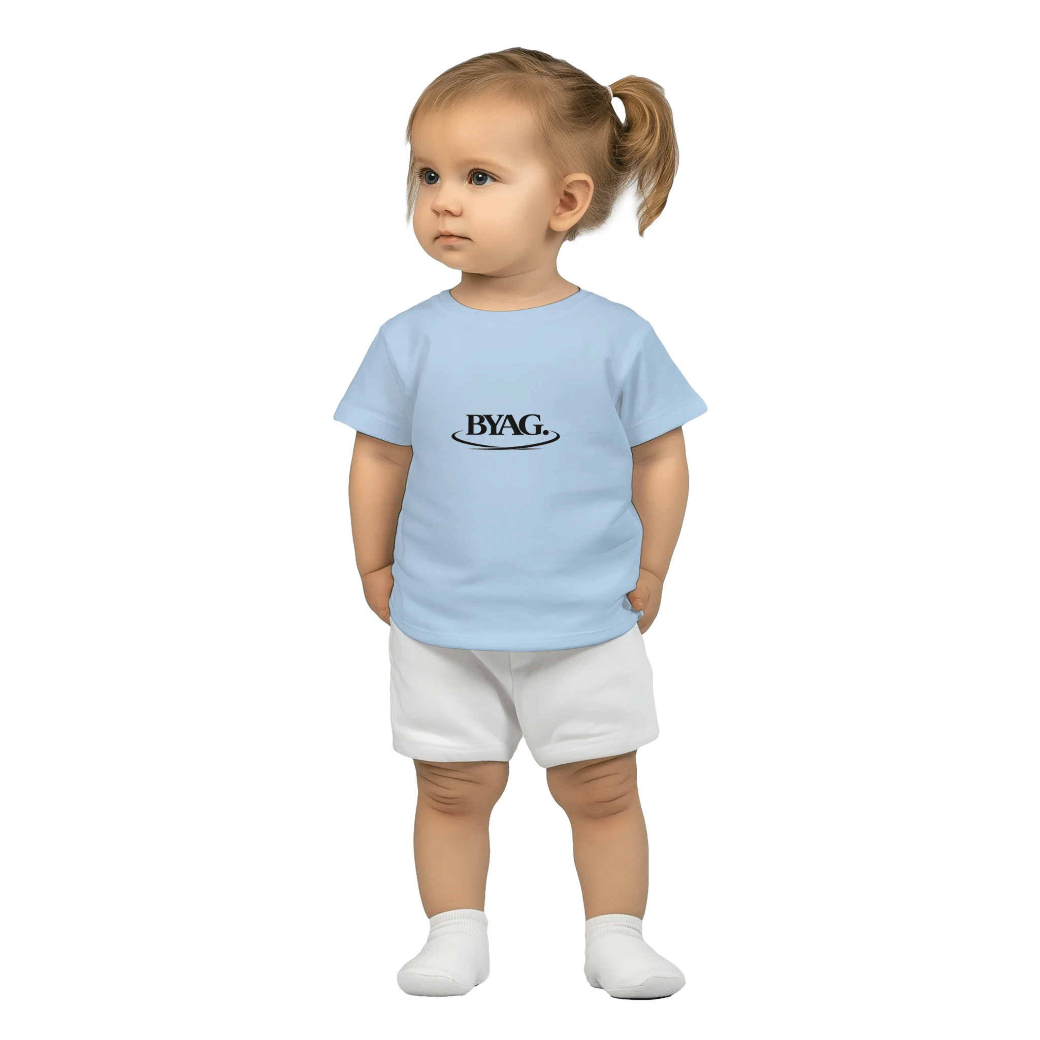 BYAG. Baby Cotton T-Shirt – Blue - BYAG.DEPrint MaterialBYAG.DEBYAG.DE#original_value#12M