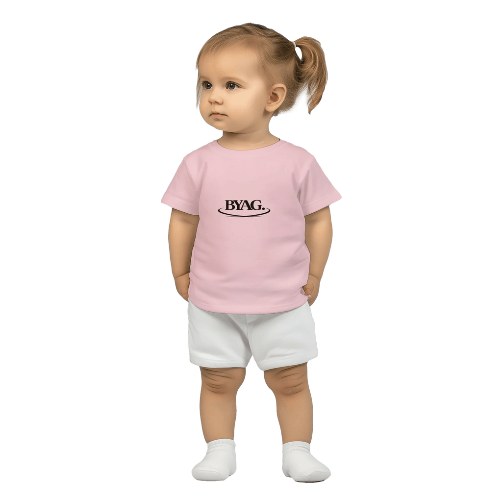 BYAG. Baby Cotton T-Shirt – Pink - BYAG.DEPrint MaterialBYAG.DEBYAG.DE#original_value#12M