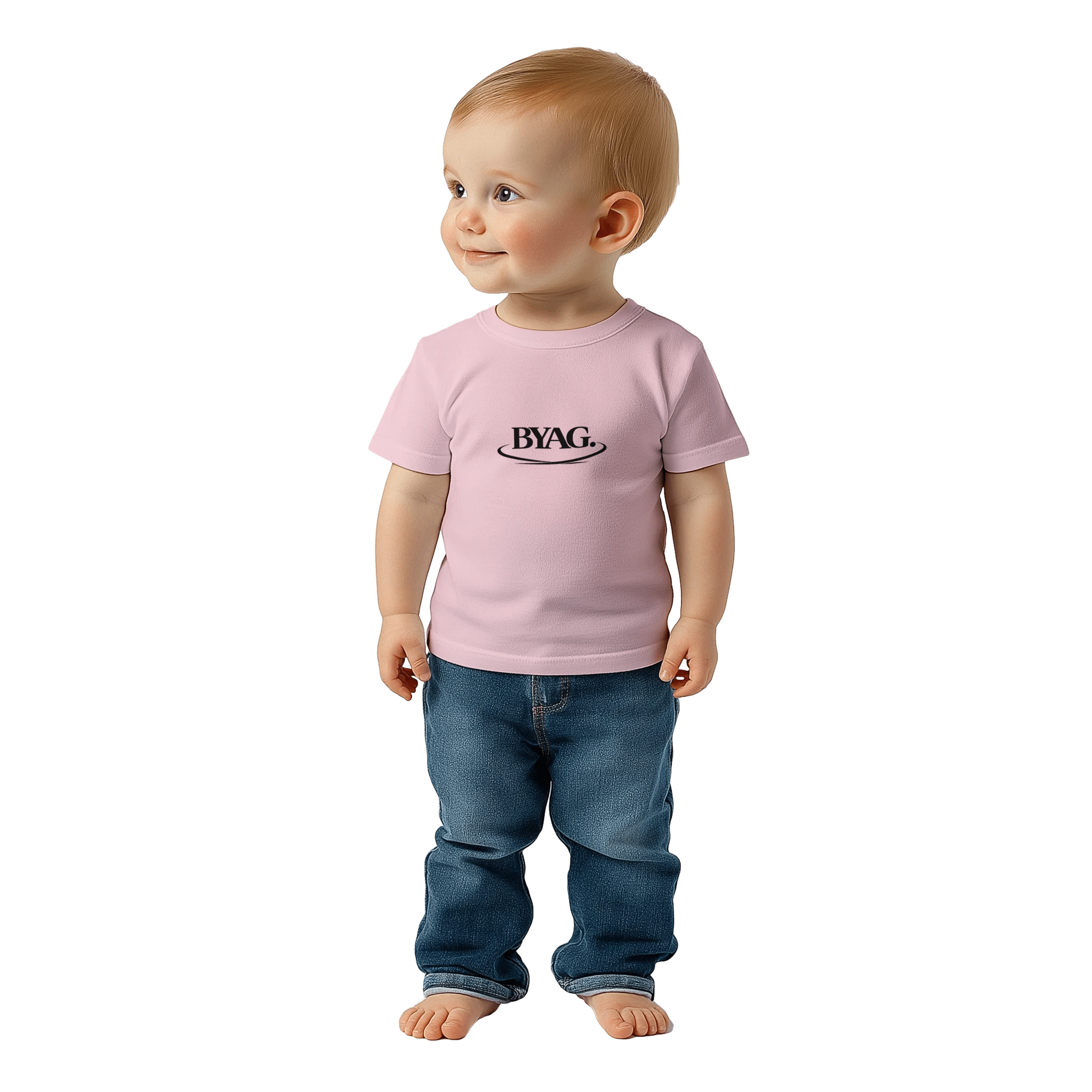 BYAG. Baby Cotton T-Shirt – Pink - BYAG.DEPrint MaterialBYAG.DEBYAG.DE#original_value#12M