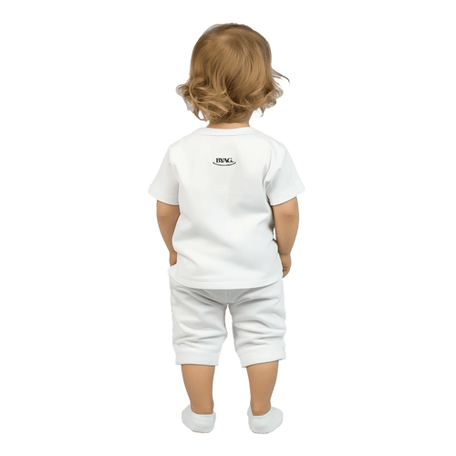 BYAG. Baby Cotton T-Shirt – White - BYAG.DEPrint MaterialBYAG.DEBYAG.DE#original_value#12M