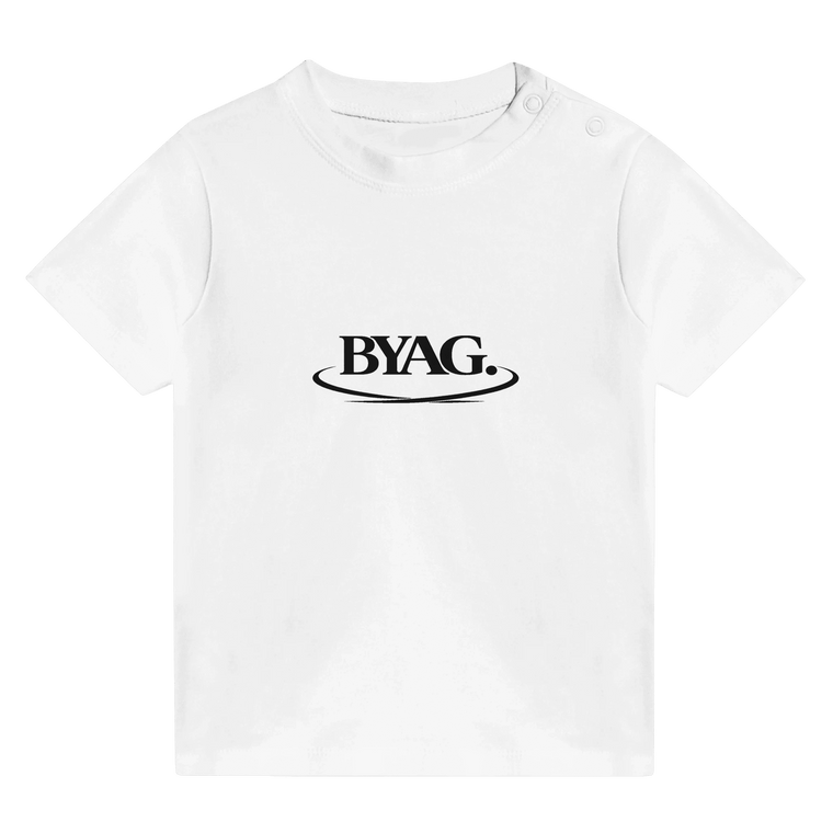 BYAG. Baby Cotton T-Shirt – White