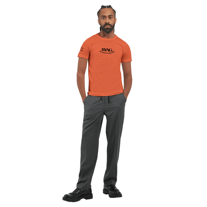 BYAG. Signatur-Crewneck – Koralle