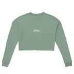 BYAG. Everyday Cropped Sweatshirt – Dusty Blue - BYAG.DEPrint MaterialBYAG.DEBYAG.DE#original_value#S