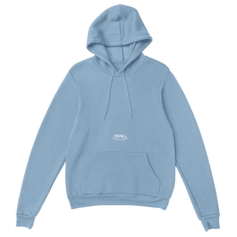 BYAG. Signature Hoodie – Soft Blue