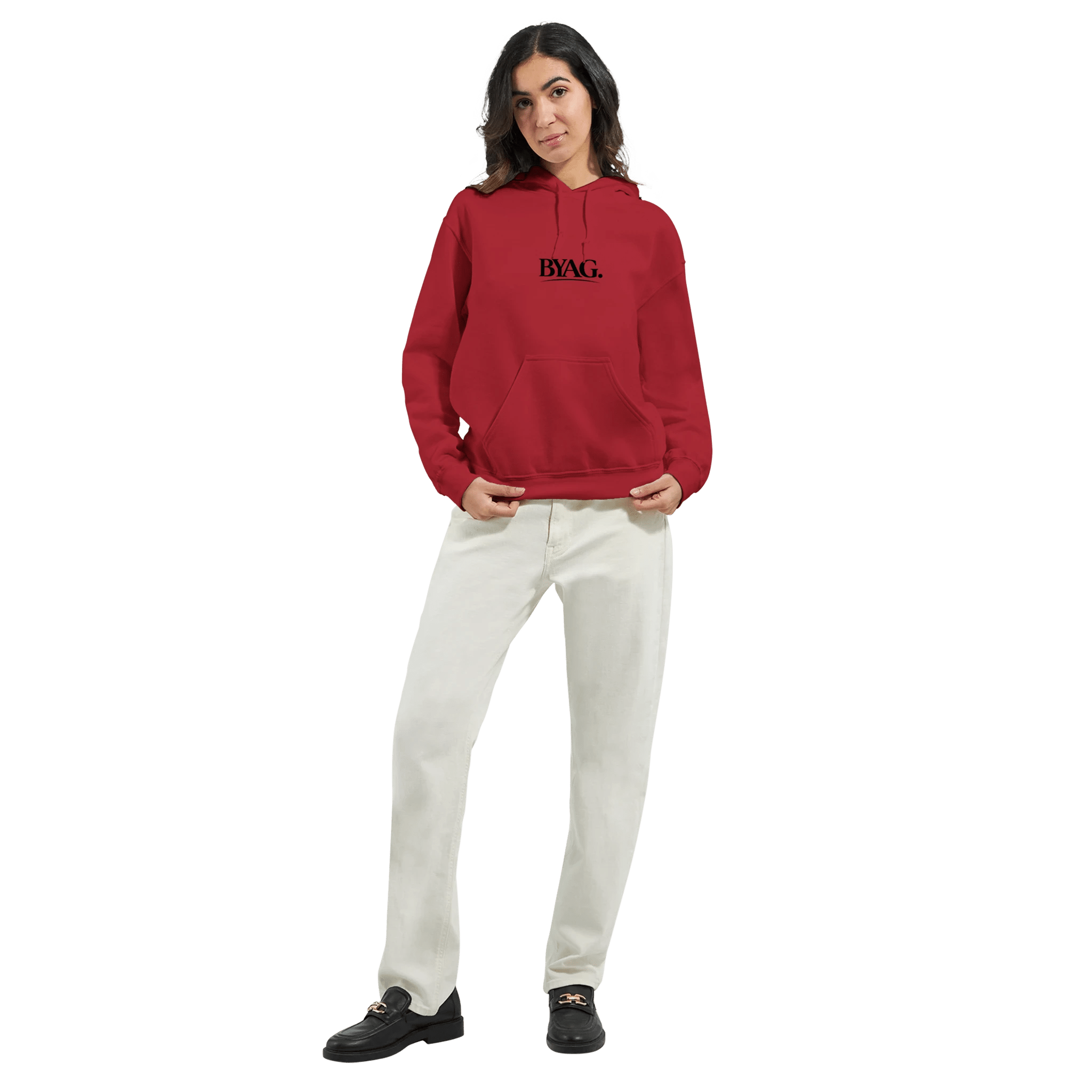 BYAG. Everyday Signature Hoodie – Cherry - BYAG.DEPrint MaterialBYAG.DEBYAG.DE#original_value#S