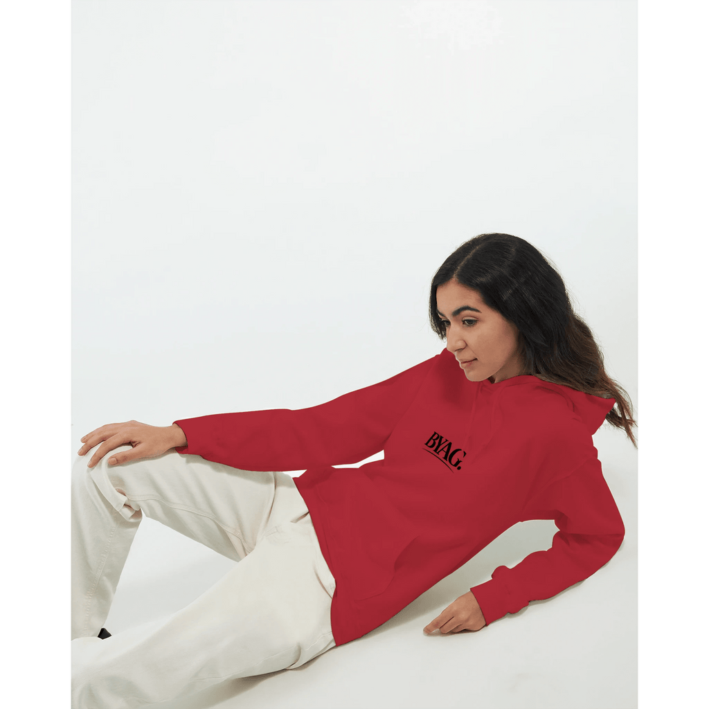 BYAG. Everyday Signature Hoodie – Cherry - BYAG.DEPrint MaterialBYAG.DEBYAG.DE#original_value#S
