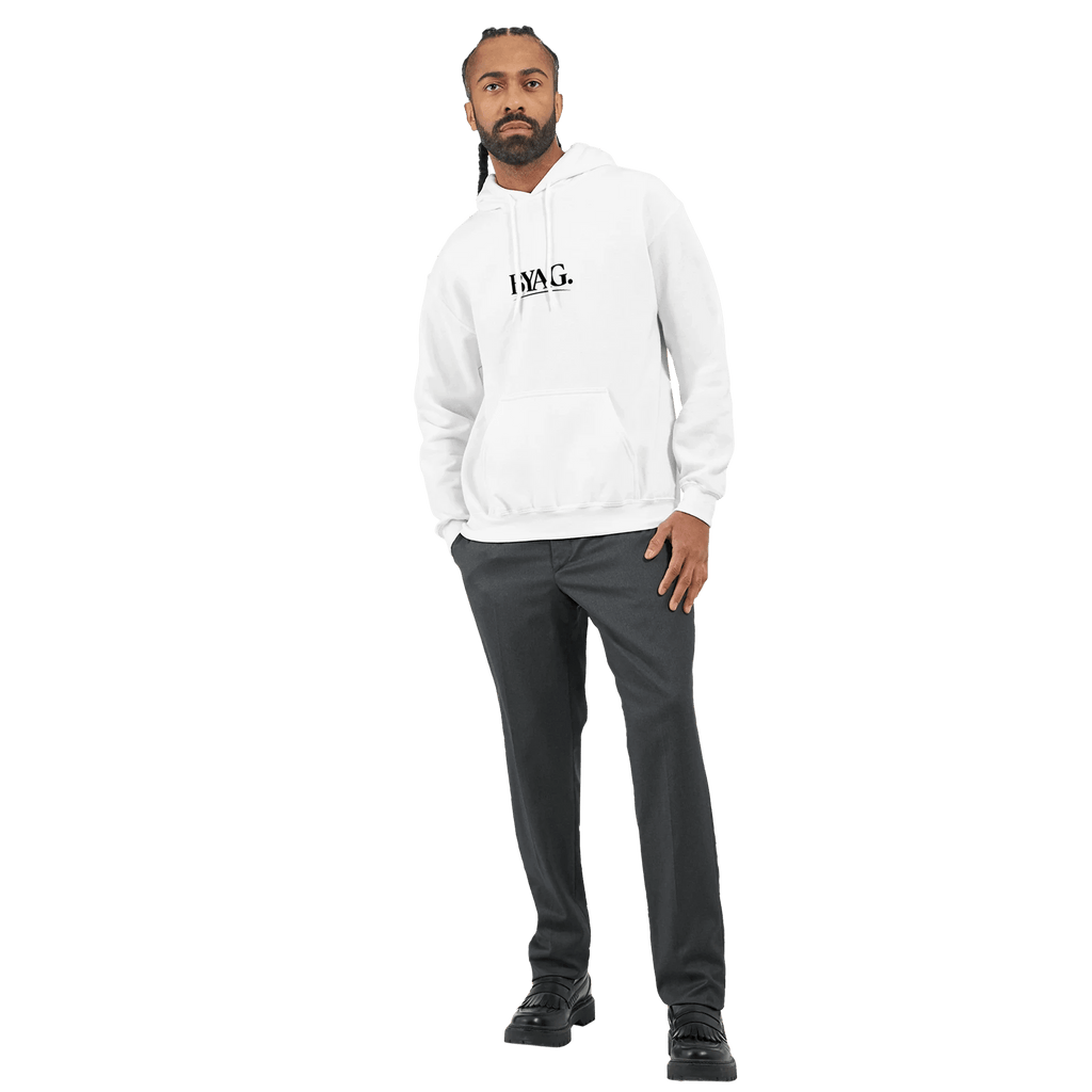 BYAG. Signature Hoodie – White - BYAG.DEPrint MaterialBYAG.DEBYAG.DE#original_value#White