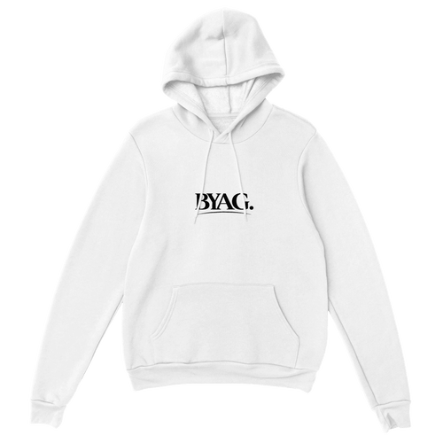 BYAG. Everyday Signature Hoodie – White von BYAG. | BYAG.