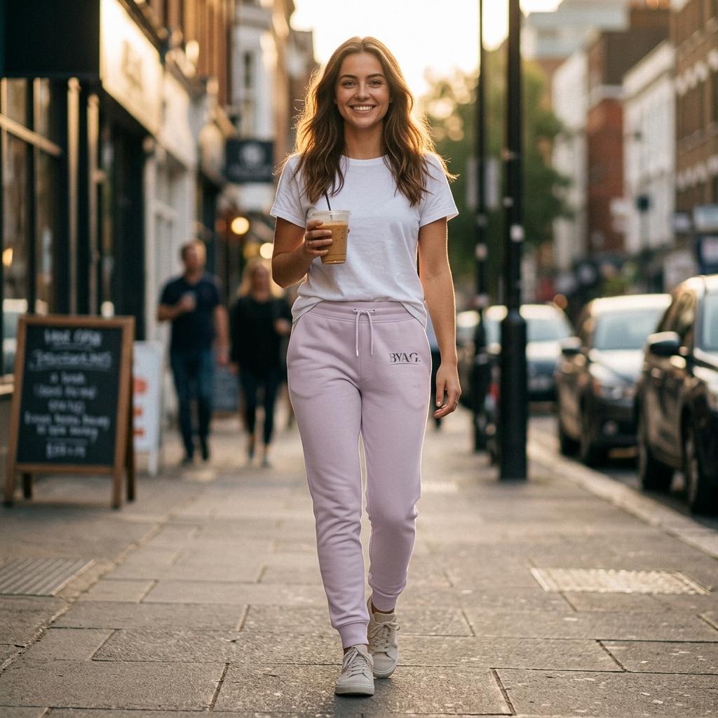 BYAG. Organic Jogging Pants – Lilac - BYAG.DEPrint MaterialBYAG.DEBYAG.DE#original_value#XS