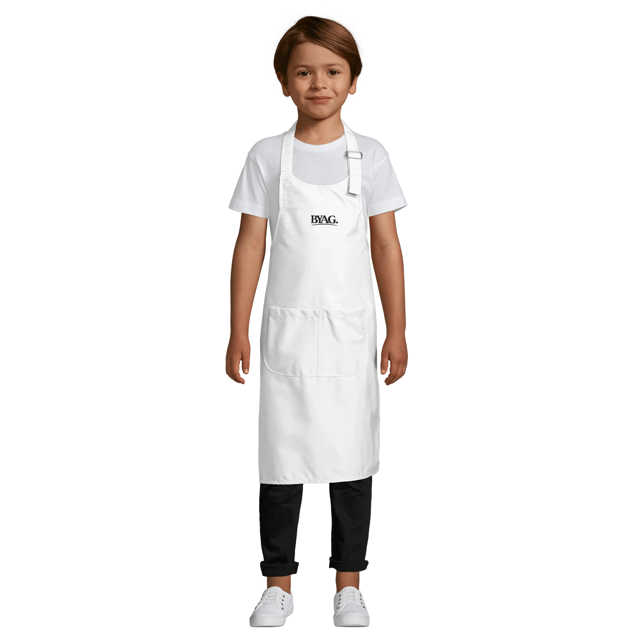 BYAG. Kids Apron with Pocket – White - BYAG.DEPrint MaterialBYAG.DEBYAG.DE#original_value#Default Title