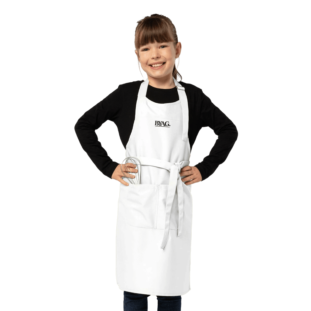 BYAG. Kids Apron with Pocket – White - BYAG.DEPrint MaterialBYAG.DEBYAG.DE#original_value#Default Title