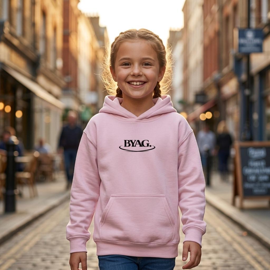 BYAG. Kids Hoodie – Pink - BYAG.DEPrint MaterialBYAG.DEBYAG.DE#original_value#S