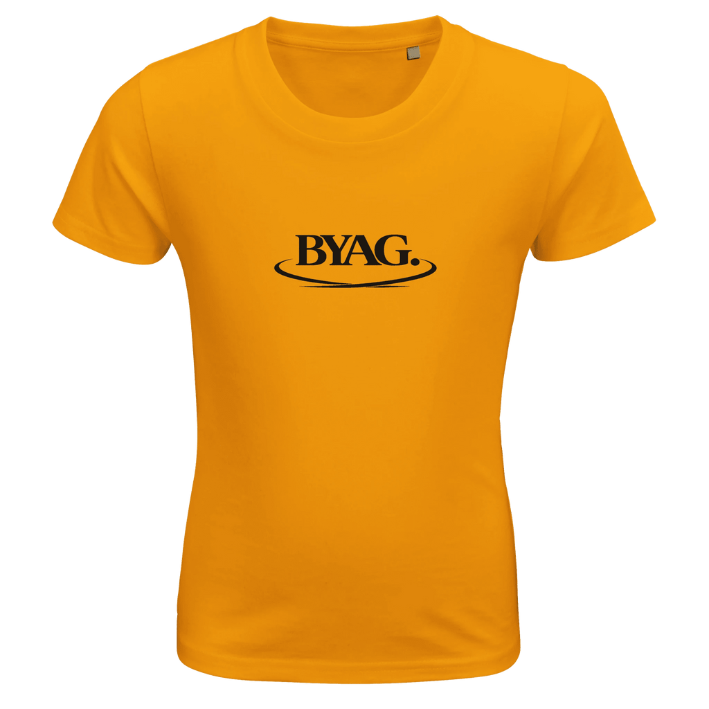 BYAG. Kids Organic T-Shirt – Gold - BYAG.DEPrint MaterialBYAG.DEBYAG.DE#original_value#2Y
