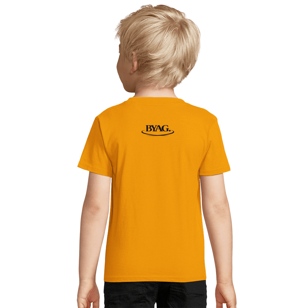 BYAG. Kids Organic T-Shirt – Gold - BYAG.DEPrint MaterialBYAG.DEBYAG.DE#original_value#2Y