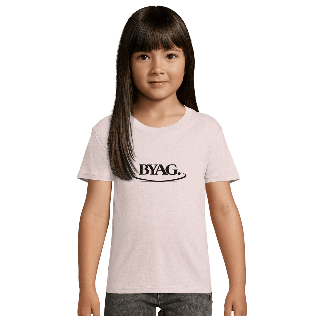 BYAG. Kids Organic T-Shirt – Pale Pink - BYAG.DEPrint MaterialBYAG.DEBYAG.DE#original_value#2Y