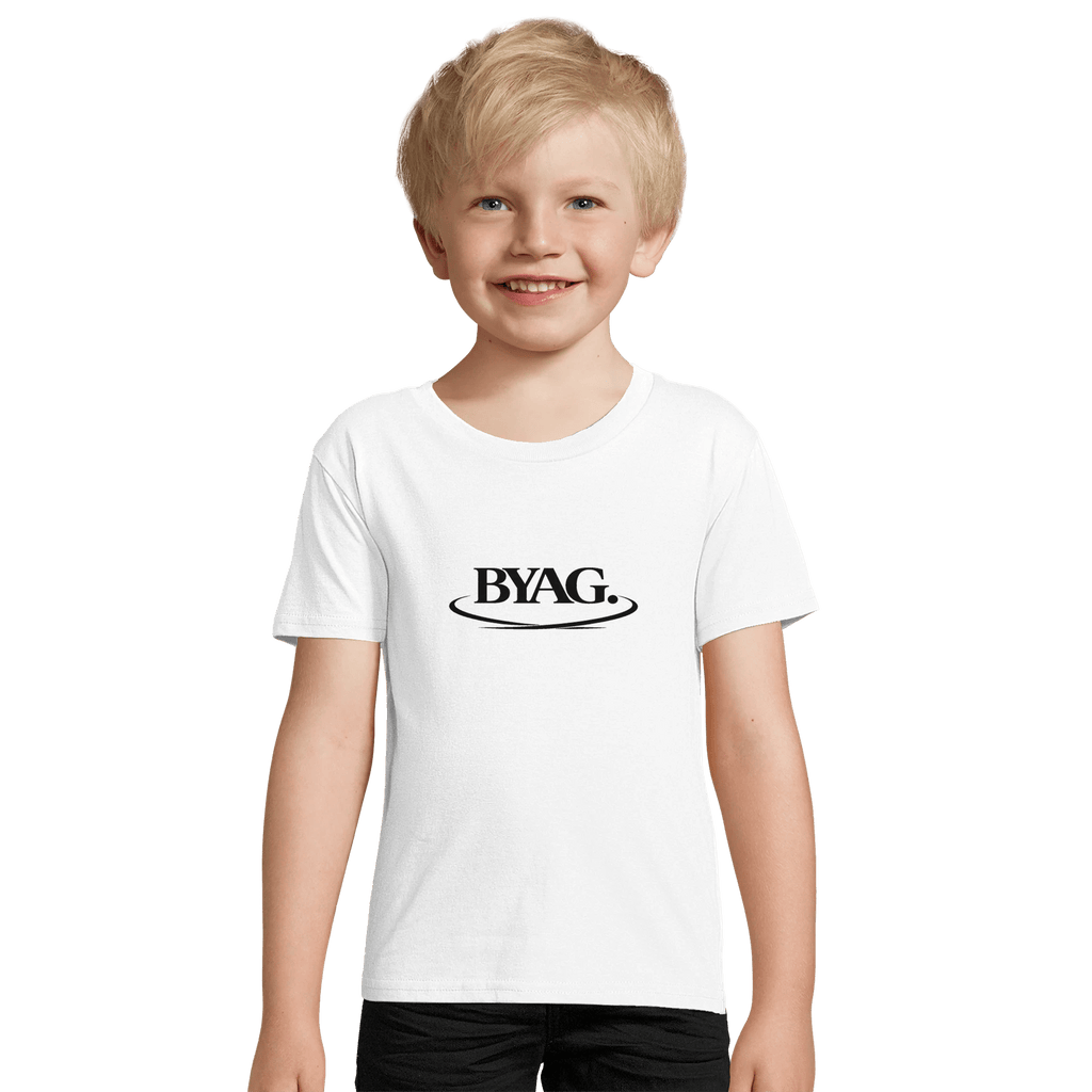 BYAG. Kids Organic T-Shirt – White - BYAG.DEPrint MaterialBYAG.DEBYAG.DE#original_value#2Y