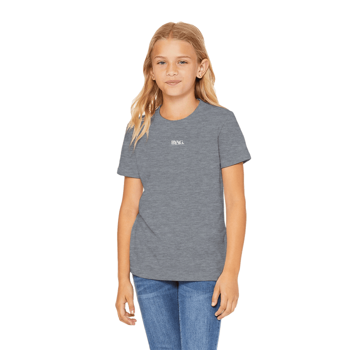 BYAG. Kids Premium T-Shirt – Grey