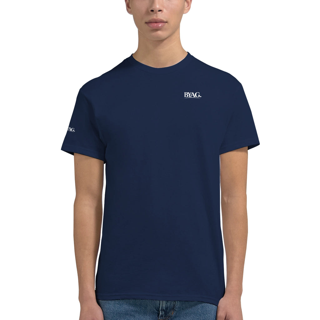 BYAG. Minimal T-Shirt – Blue - BYAG.DEPrint MaterialBYAG.DEBYAG.DE#original_value#