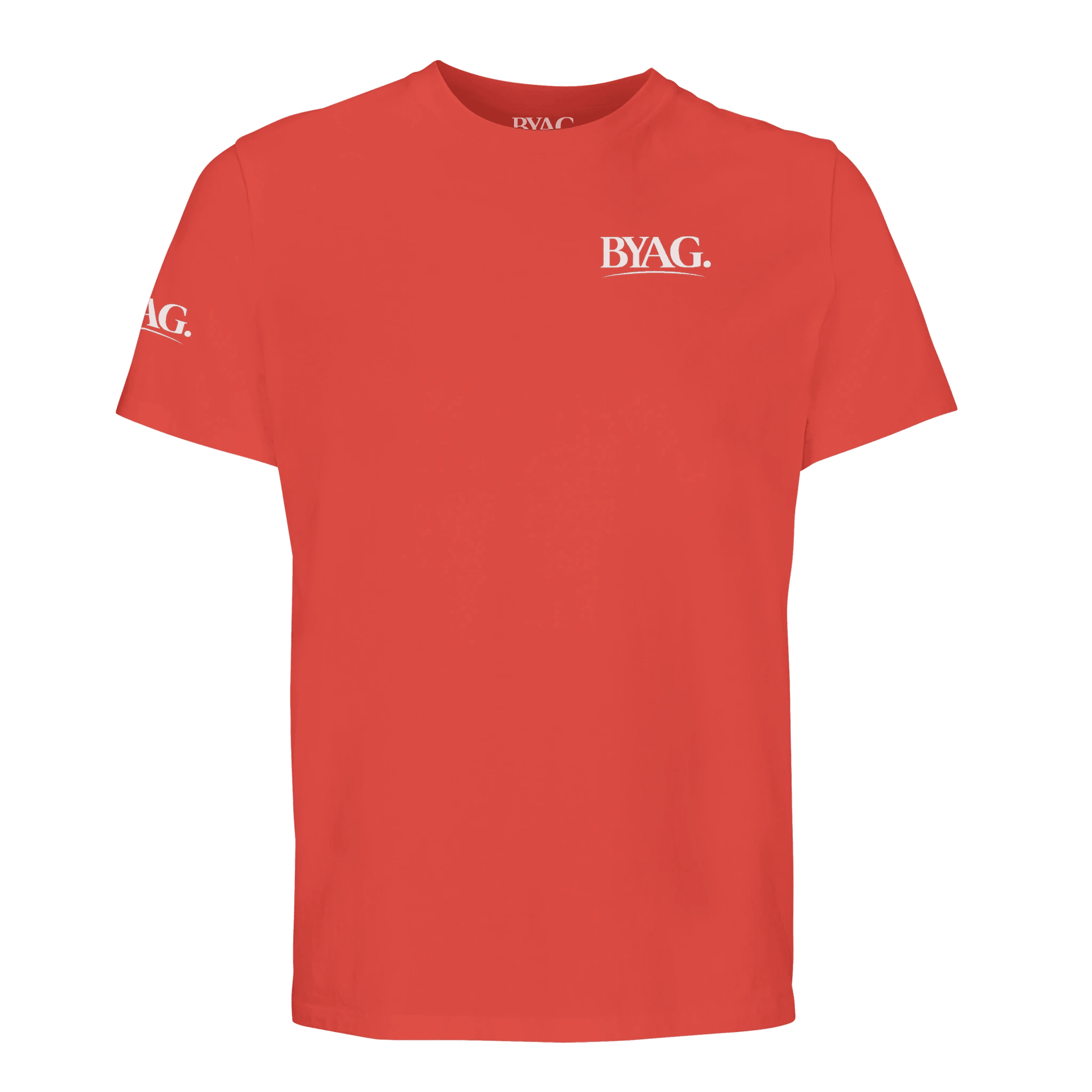 BYAG. Organic T-Shirt – Burnt Coral - BYAG.DEPrint MaterialBYAG.DEBYAG.DE#original_value#XS