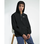 BYAG. Organic Zip Hoodie – Black - BYAG.DEPrint MaterialBYAG.DEBYAG.DE#original_value#S