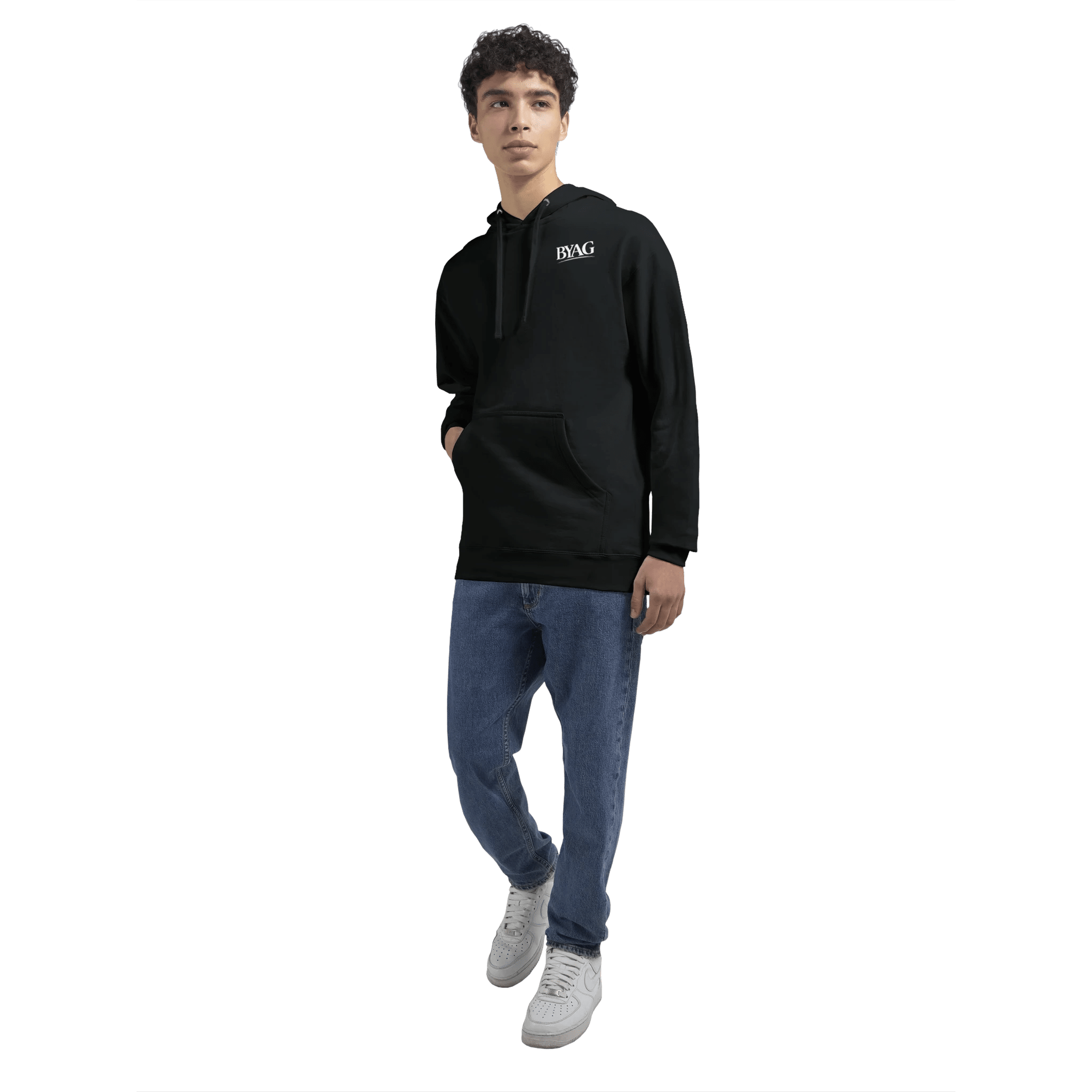 BYAG. Sport Everyday Hoodie – Black - BYAG.DEPrint MaterialBYAG.DEBYAG.DE#original_value#XS