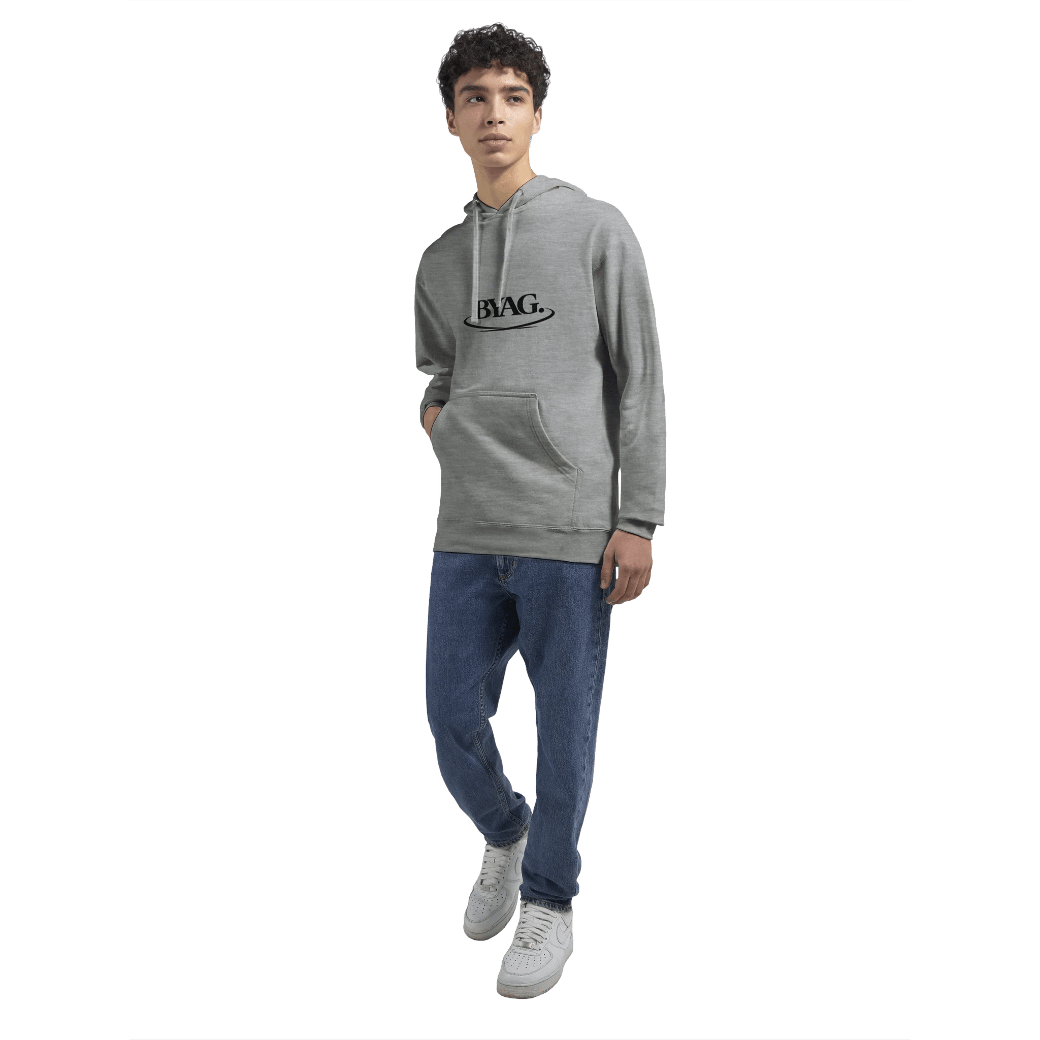 BYAG. Sport Everyday Hoodie – Grey - BYAG.DEPrint MaterialBYAG.DEBYAG.DE#original_value#XS