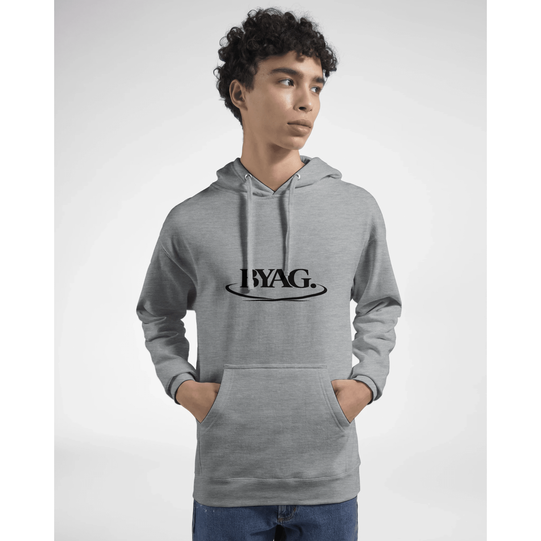 BYAG. Sport Everyday Hoodie – Grey - BYAG.DEPrint MaterialBYAG.DEBYAG.DE#original_value#XS
