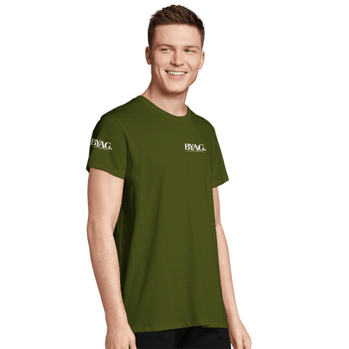 BYAG. Core Everyday T-Shirt – Green - BYAG.DEPrint MaterialBYAG.DEBYAG.DE#original_value#XS