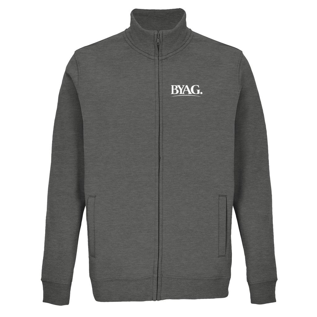 BYAG. Core Full Zip Hoodie – Grey - BYAG.DEPrint MaterialBYAG.DEBYAG.DE#original_value#XS