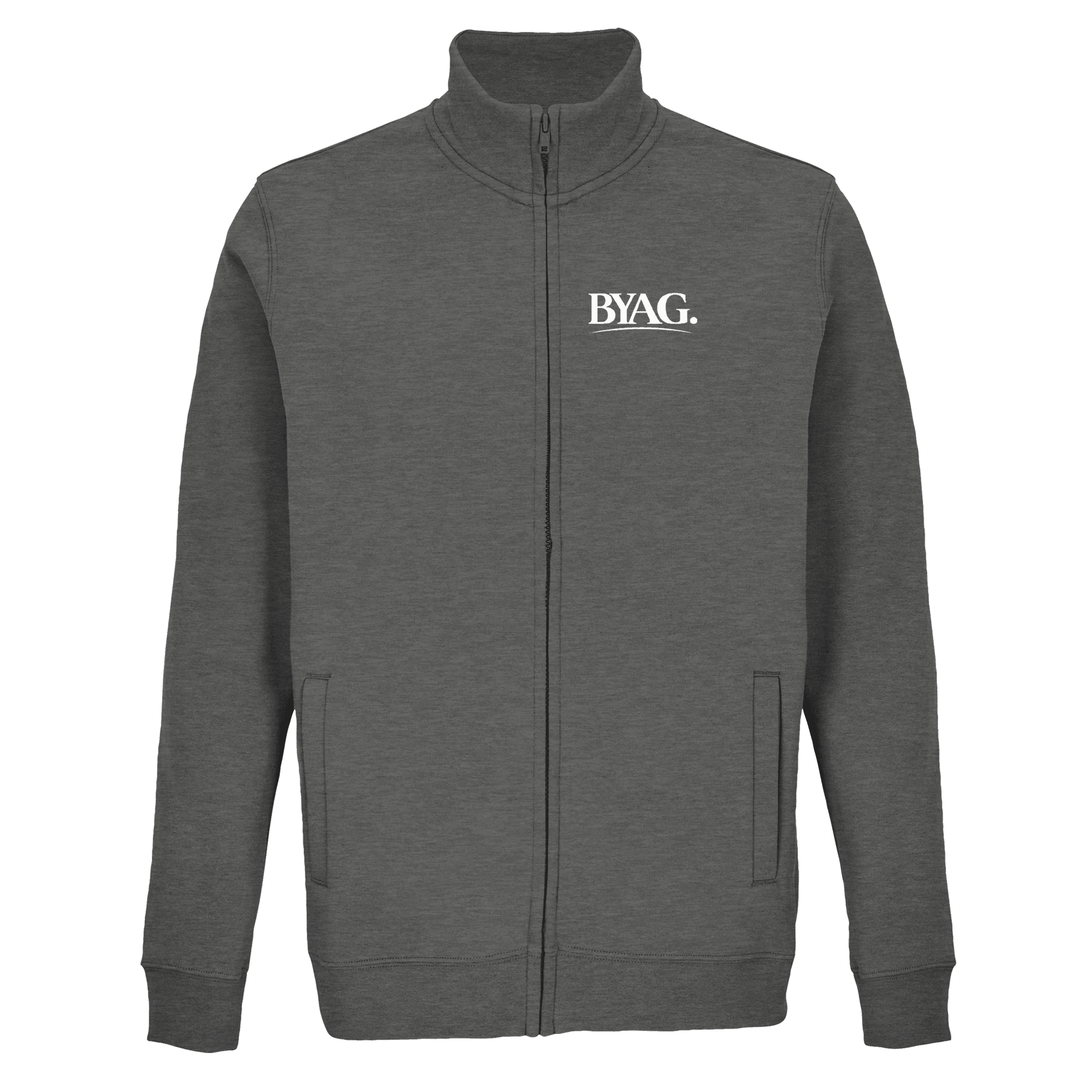 BYAG. Core Full Zip Hoodie – Grey - BYAG.DEPrint MaterialBYAG.DEBYAG.DE#original_value#XS