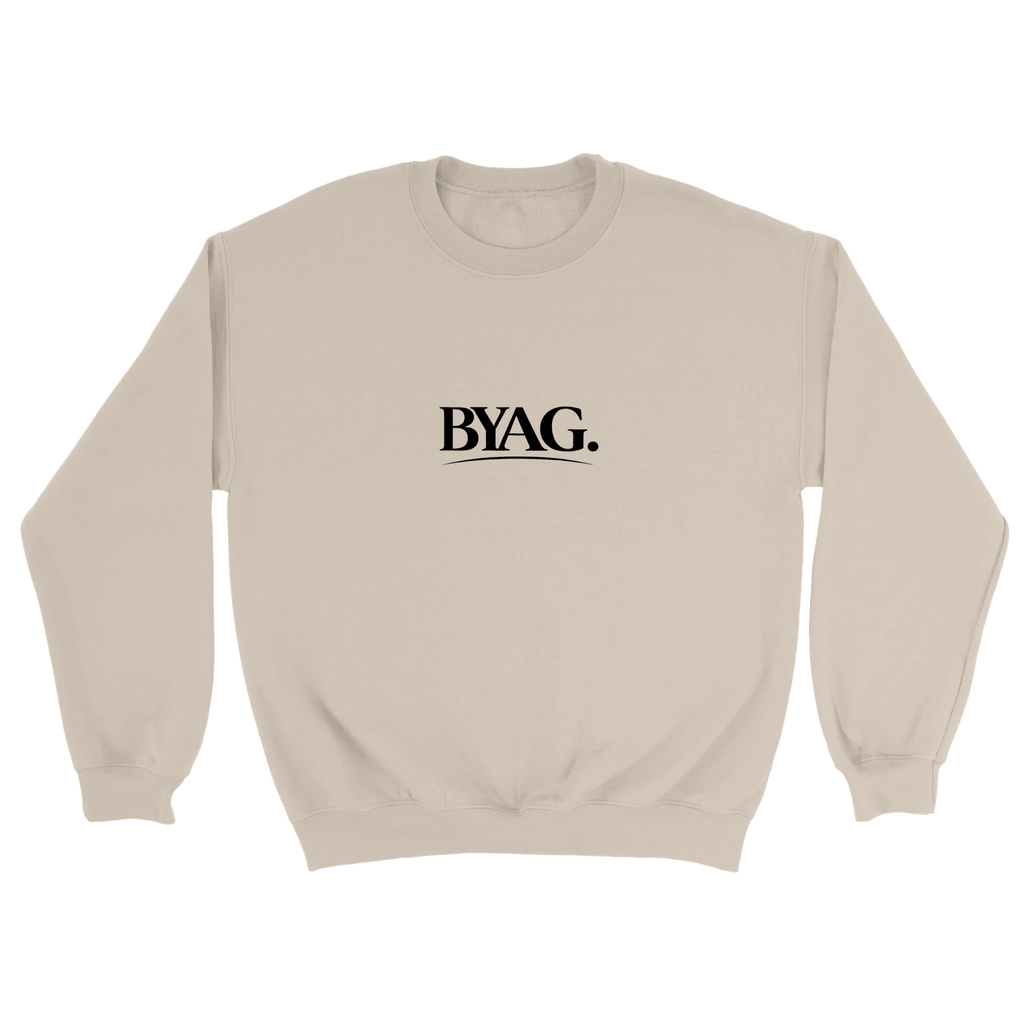 BYAG. Everyday Minimal Sweatshirt – Sand - BYAG.DEPrint MaterialBYAG.DEBYAG.DE#original_value#S