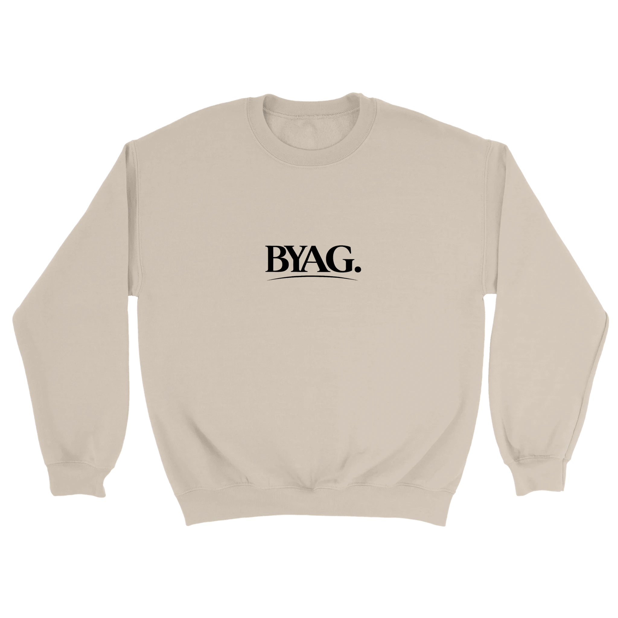 BYAG. Everyday Minimal Sweatshirt – Sand - BYAG.DEPrint MaterialBYAG.DEBYAG.DE#original_value#S