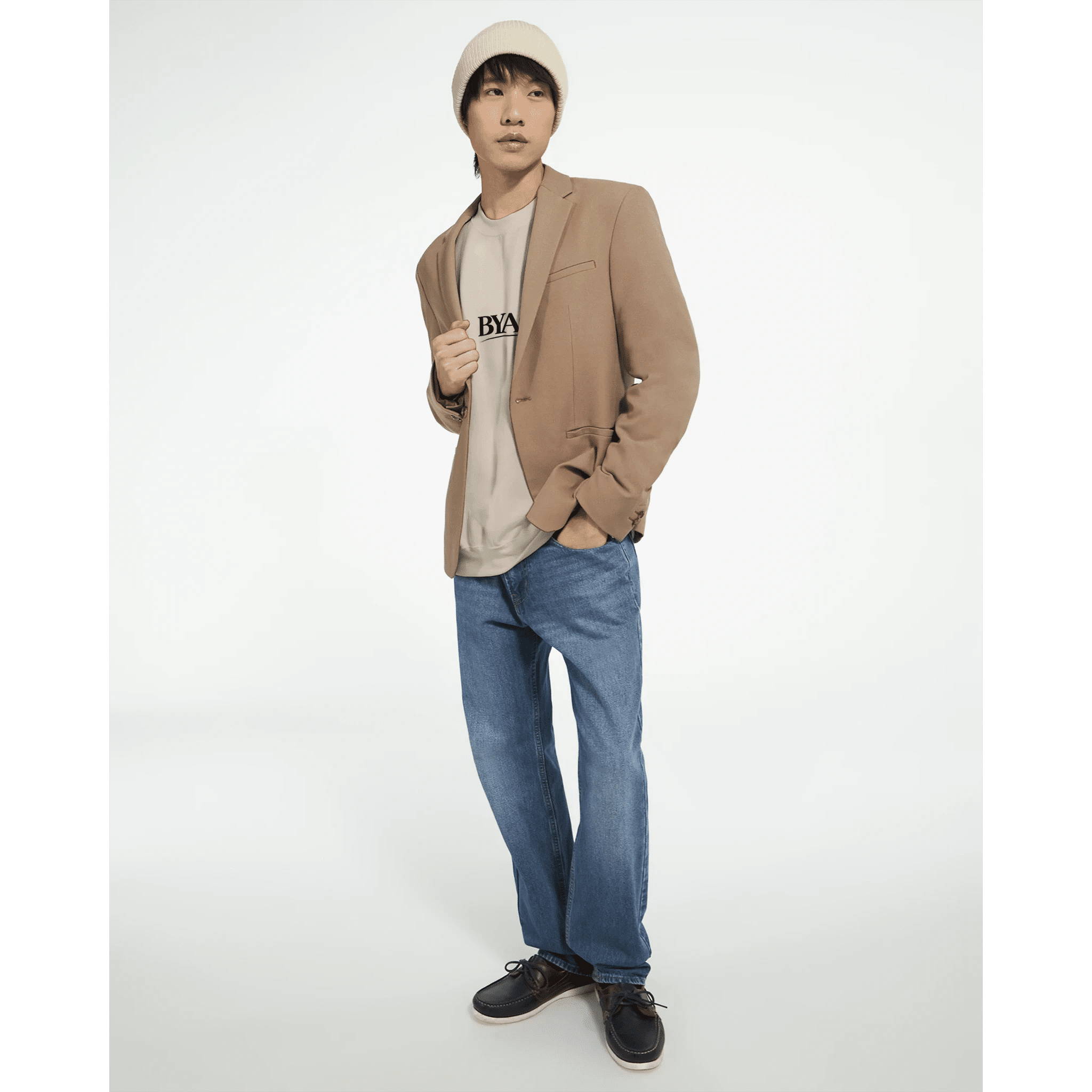 BYAG. Everyday Minimal Sweatshirt – Sand - BYAG.DEPrint MaterialBYAG.DEBYAG.DE#original_value#S