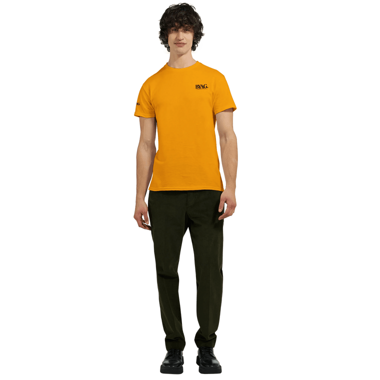 BYAG. Alltagstaugliches Minimal-T-Shirt – Gold