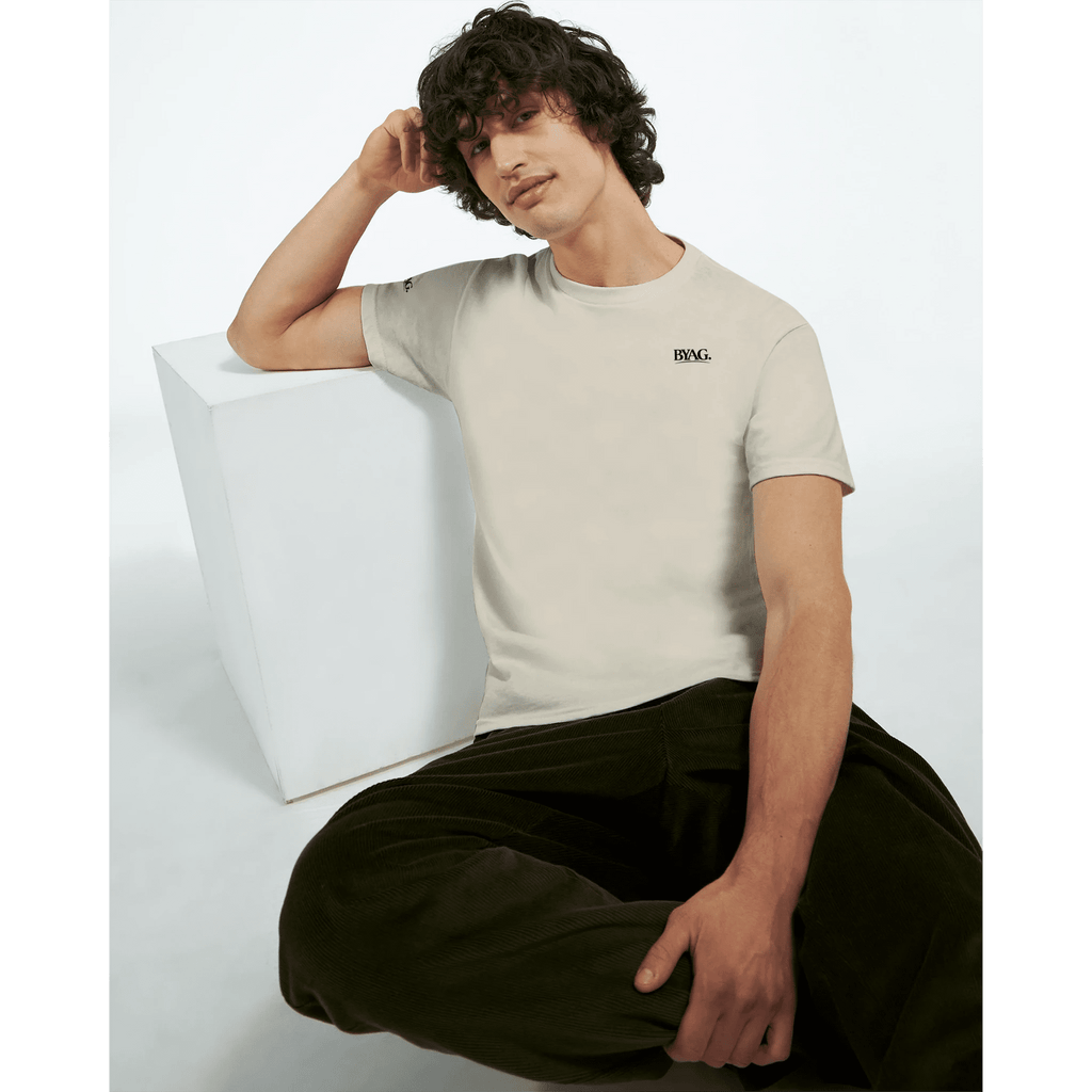 BYAG. Everyday Minimal T-shirt – Natural - BYAG.DEPrint MaterialBYAG.DEBYAG.DE#original_value#S