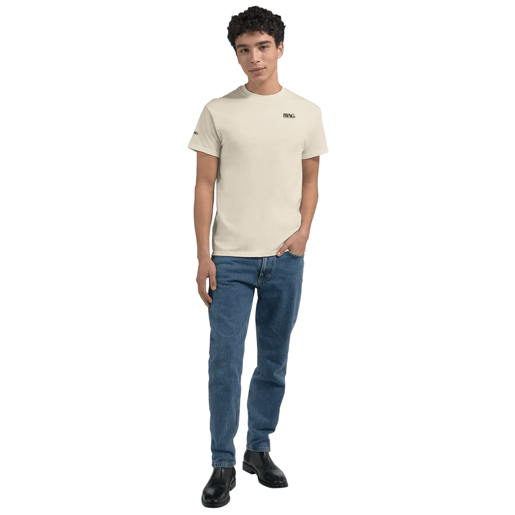 BYAG. Everyday Minimal T-shirt – Natural - BYAG.DEPrint MaterialBYAG.DEBYAG.DE#original_value#S