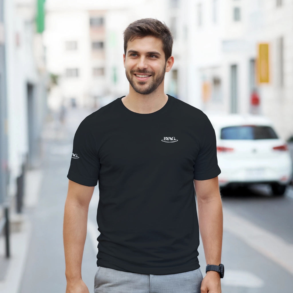 BYAG. Minimal T-Shirt – Black - BYAG.DEPrint MaterialBYAG.DEBYAG.DE#original_value#