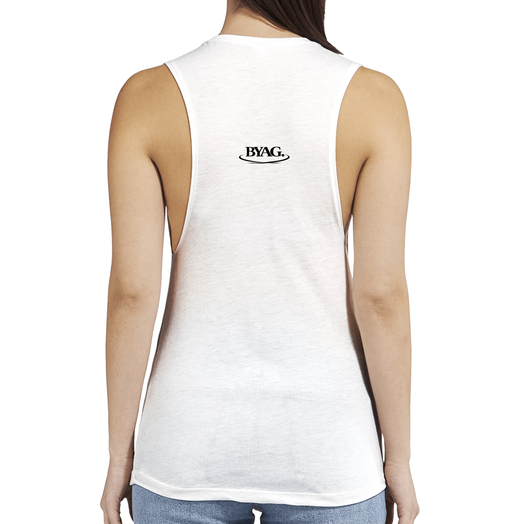 BYAG. Tank Top - White - BYAG.DEPrint MaterialBYAG.DEBYAG.DE#original_value#S