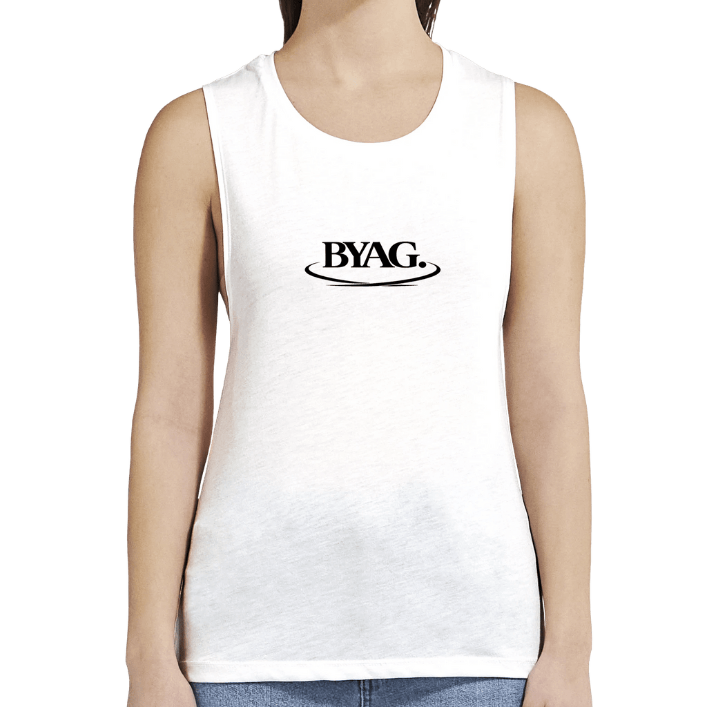 BYAG. Tank Top - White - BYAG.DEPrint MaterialBYAG.DEBYAG.DE#original_value#S
