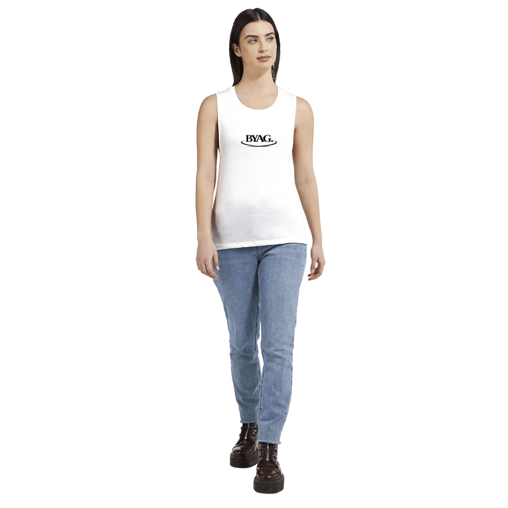 BYAG. Tank Top - White - BYAG.DEPrint MaterialBYAG.DEBYAG.DE#original_value#S