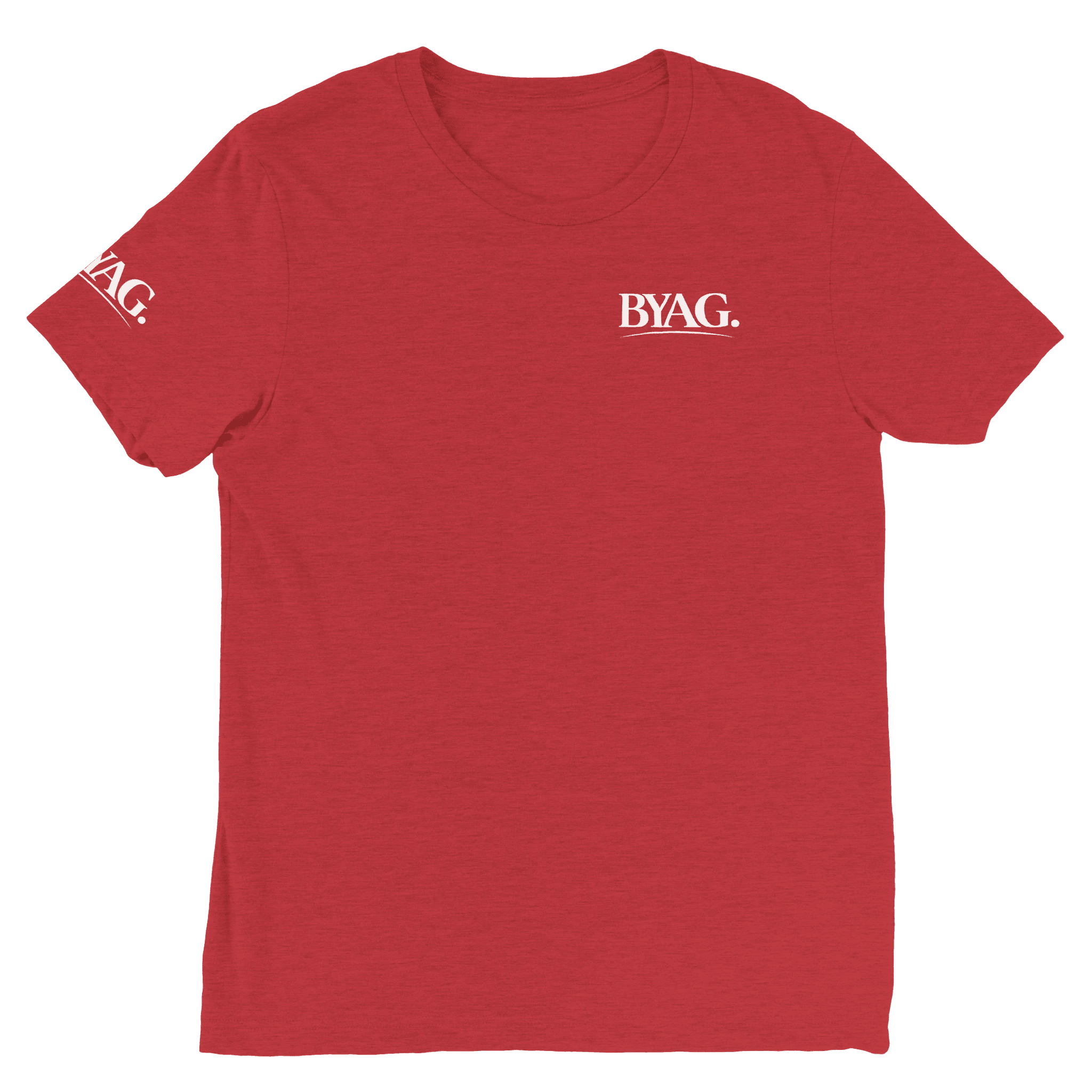 BYAG. Everyday Triblend T-Shirt – Red - BYAG.DEPrint MaterialBYAG.DEBYAG.DE#original_value#S