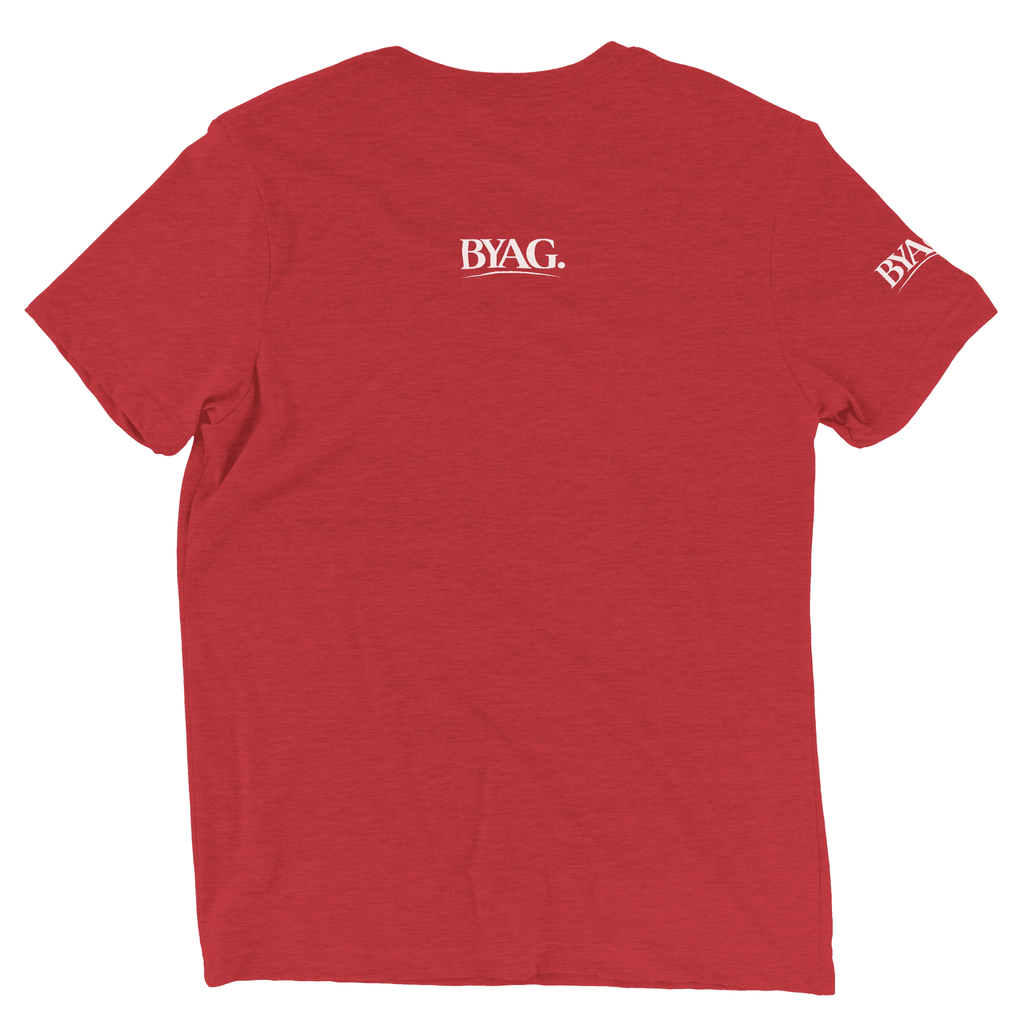 BYAG. Everyday Triblend T-Shirt – Red - BYAG.DEPrint MaterialBYAG.DEBYAG.DE#original_value#S
