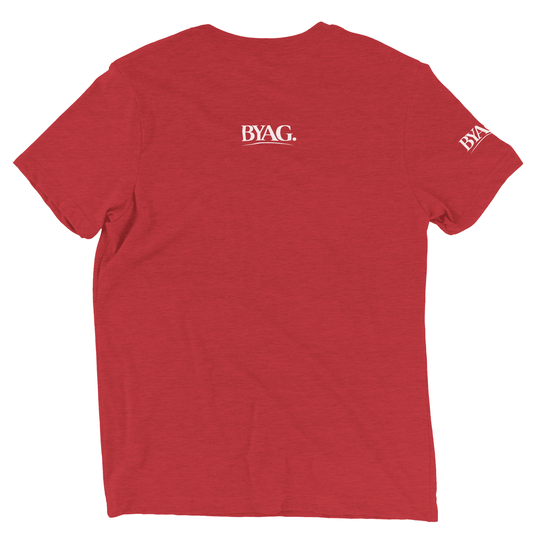 BYAG. Everyday Triblend T-Shirt – Red - BYAG.DEPrint MaterialBYAG.DEBYAG.DE#original_value#S