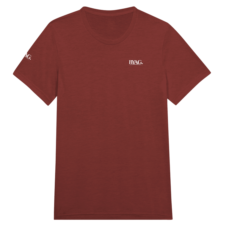 BYAG. Sport Triblend T-Shirt – Burgundy