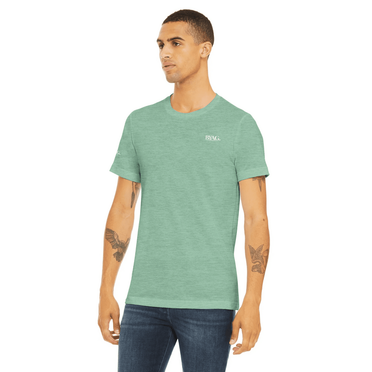 BYAG. Sport Triblend T-Shirt – Mint Green