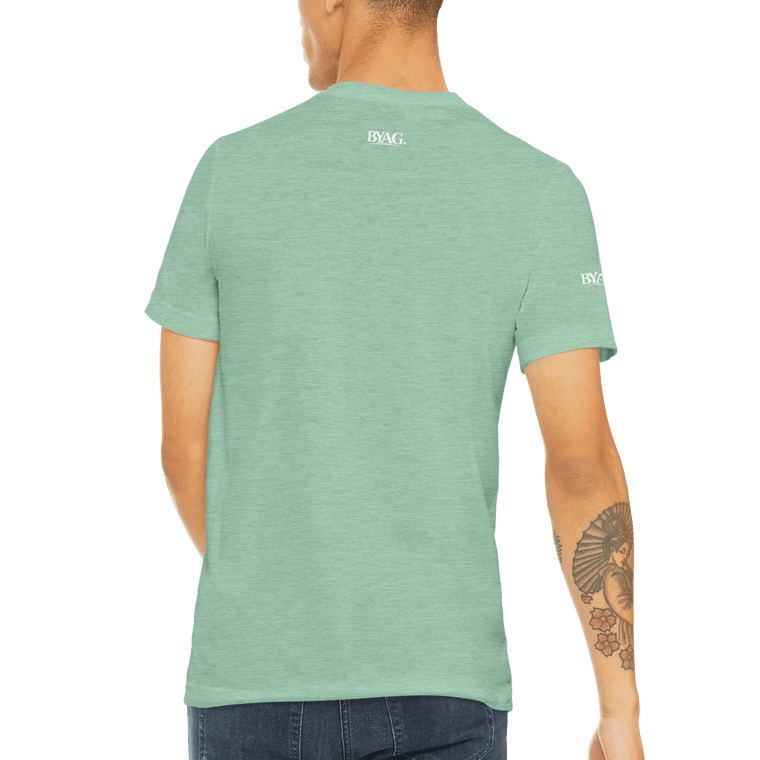 BYAG. Sport Triblend T-Shirt – Mint Green