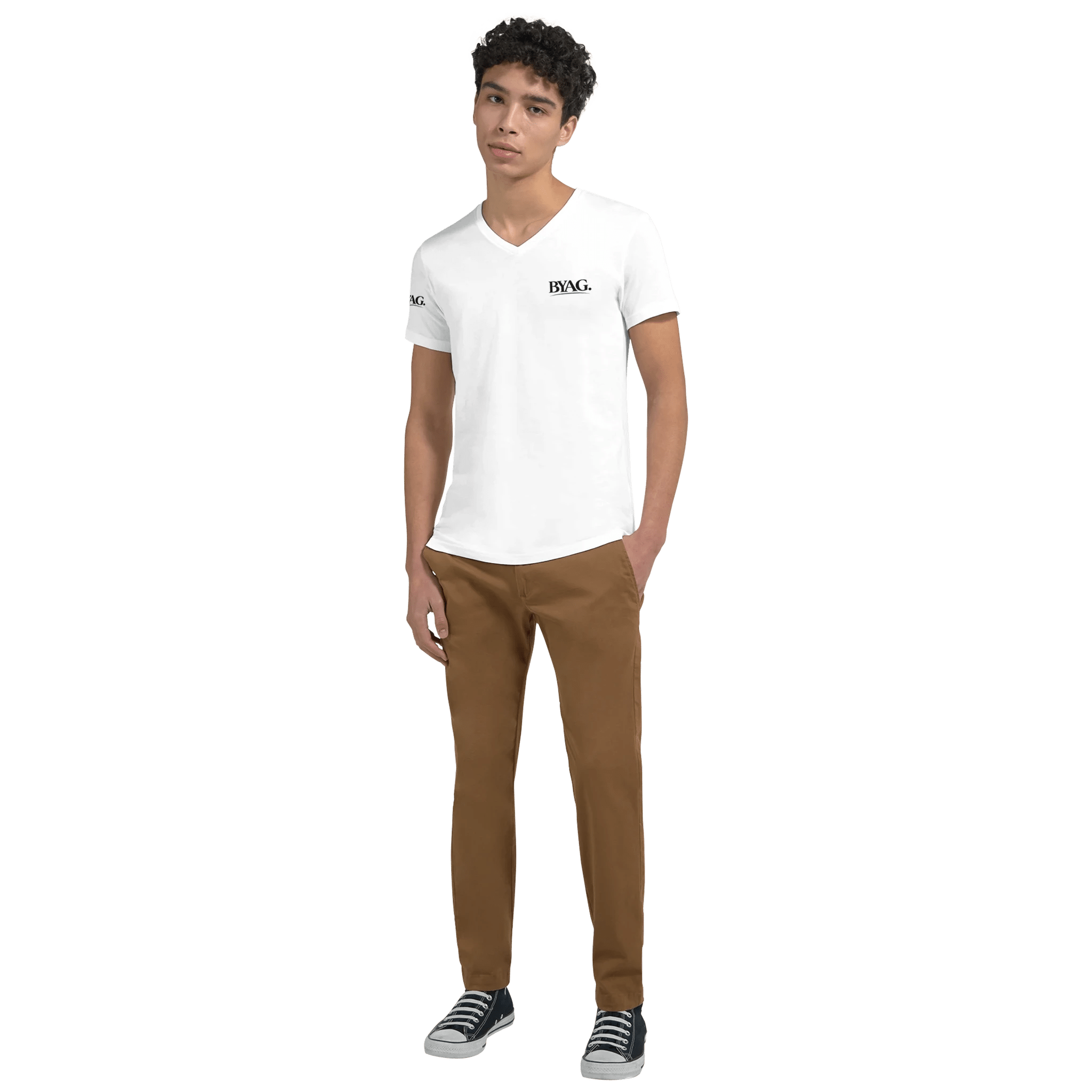 BYAG. V - Neck - WHITE - BYAG.DEPrint MaterialBYAG.DEBYAG.DE16cc9e19-f588-4bab-8300-6e21c64279476c6078e0 - ec65 - 4e0a - bb1e - 0a1ca05ebf33S