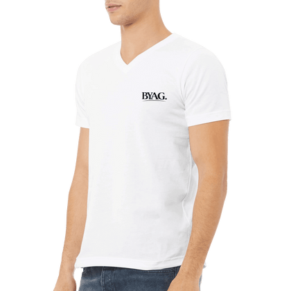 BYAG. V-Neck - White